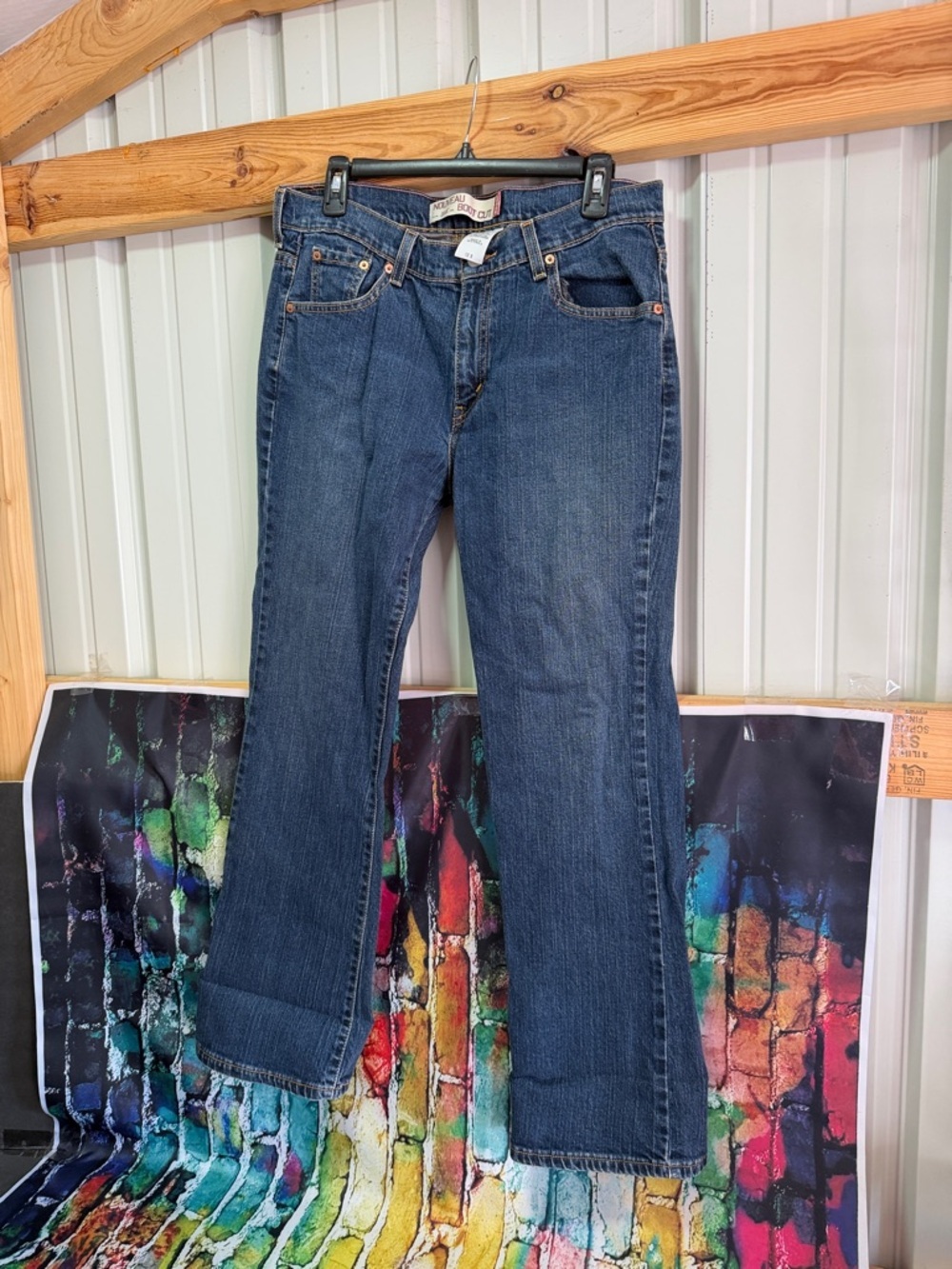 Dark Wash Boot cut Levi’s women’s size 12s
